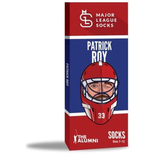 Patrick Roy Montreal Canadiens NHL Major League Socks Men's Red Alumni Crew Socks