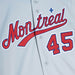 Pedro Martinez Montreal Expos MLB Mitchell & Ness Men's Grey 1997 Authentic Jersey