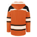 Philadelphia Flyers NHL 47 Brand Men's Orange Heavyweight Lacer Hoodie