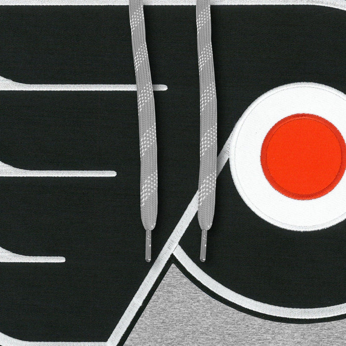 Philadelphia Flyers NHL Bulletin Men's Athletic Grey Express Twill Logo Hoodie