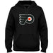 Philadelphia Flyers NHL Bulletin Men's Black Express Twill Logo Hoodie