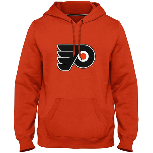 Philadelphia Flyers NHL Bulletin Men's Orange Express Twill Logo Hoodie