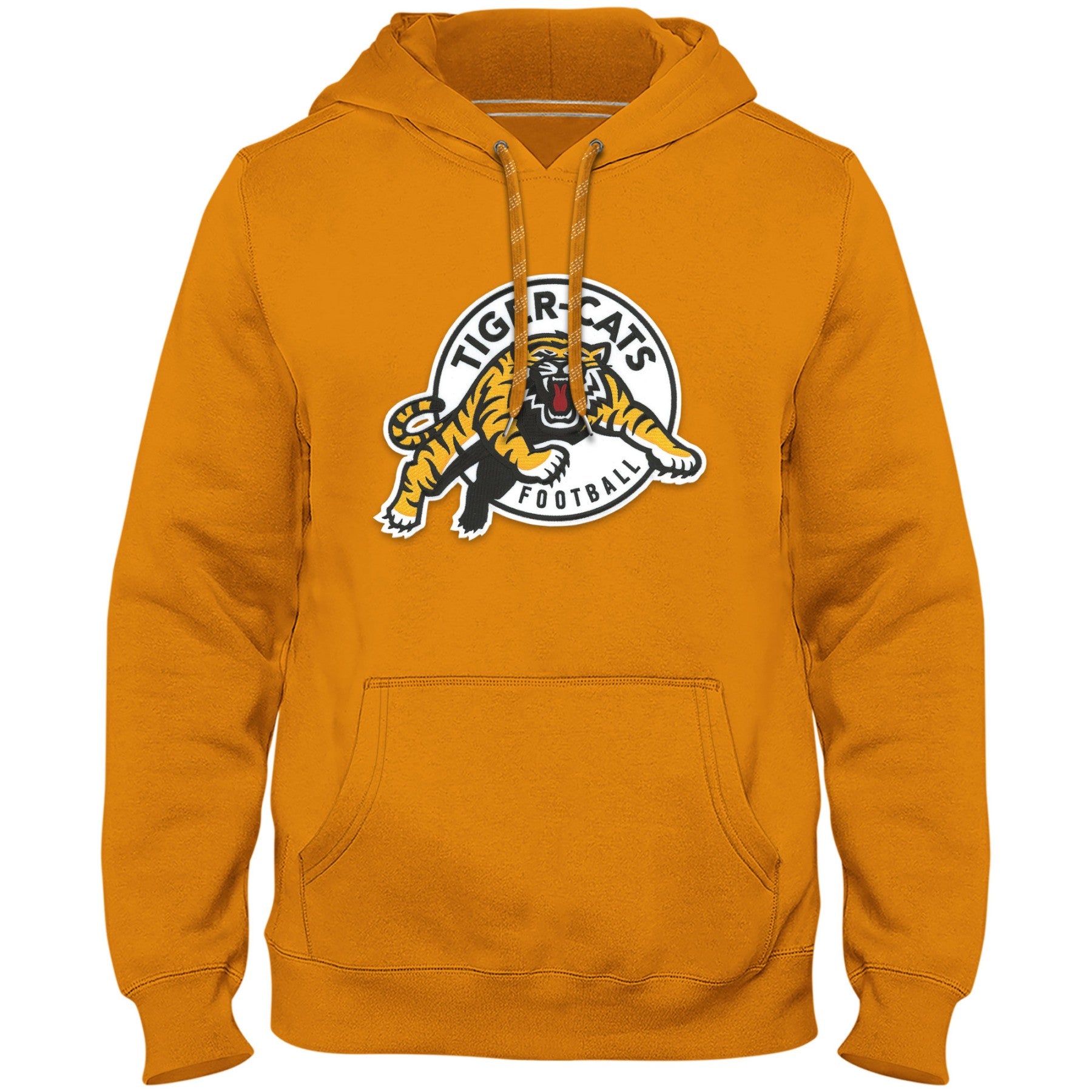 Hamilton Tiger-Cats CFL Bulletin Men's Gold Express Twill Logo Hoodie