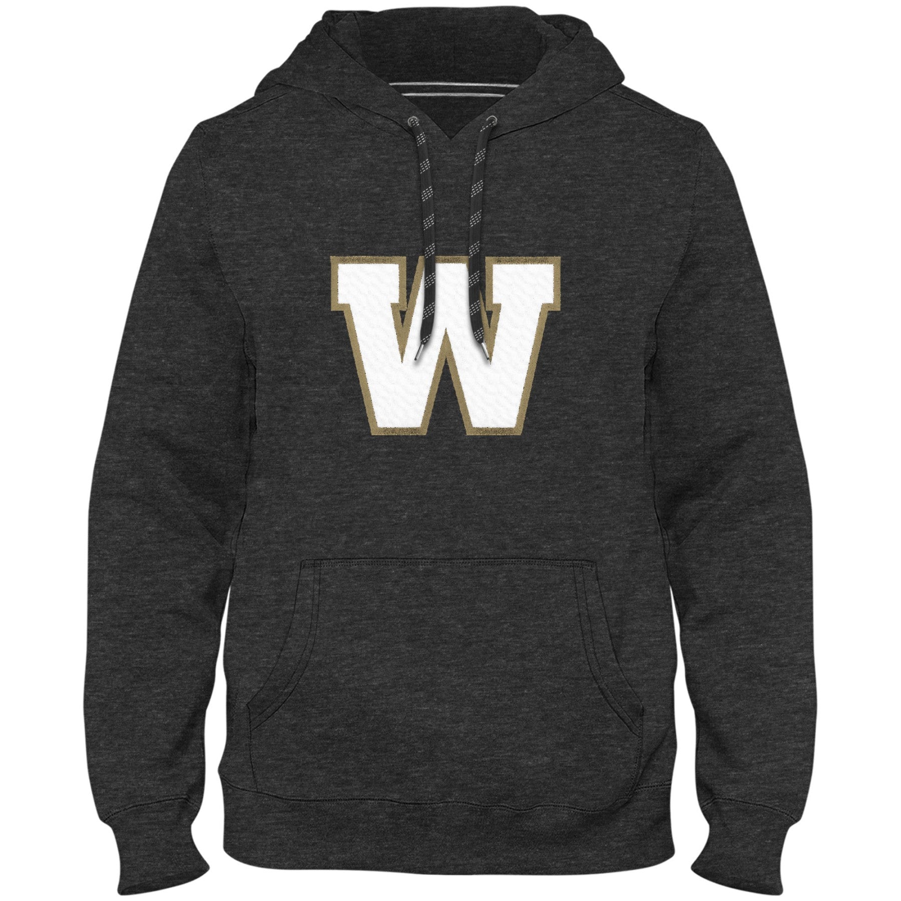 Sweat à capuche avec logo en sergé Charcoal Express CFL Bulletin des Blue Bombers de Winnipeg pour hommes