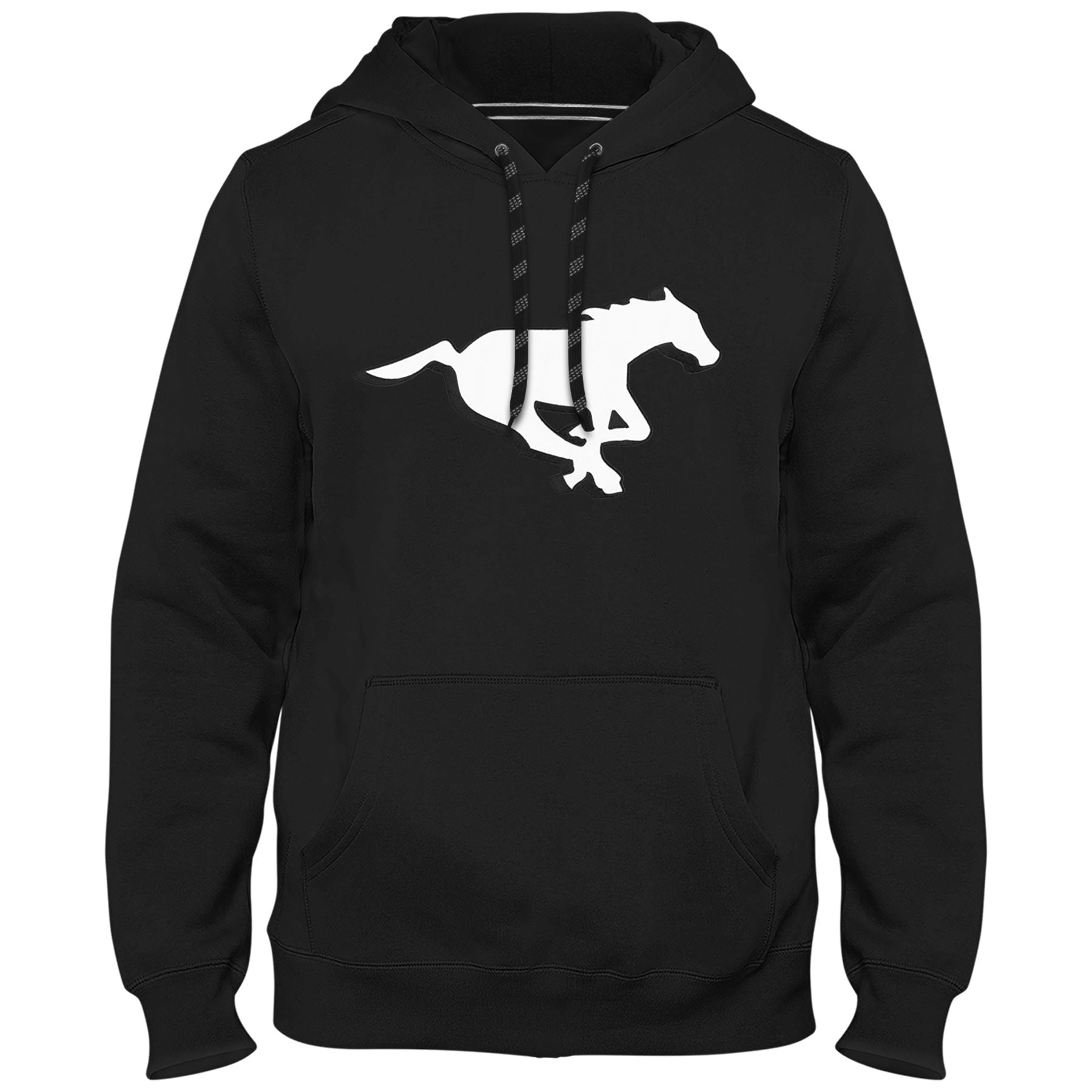 Calgary Stampeders CFL Bulletin Men's Black Express Twill Logo Hoodie