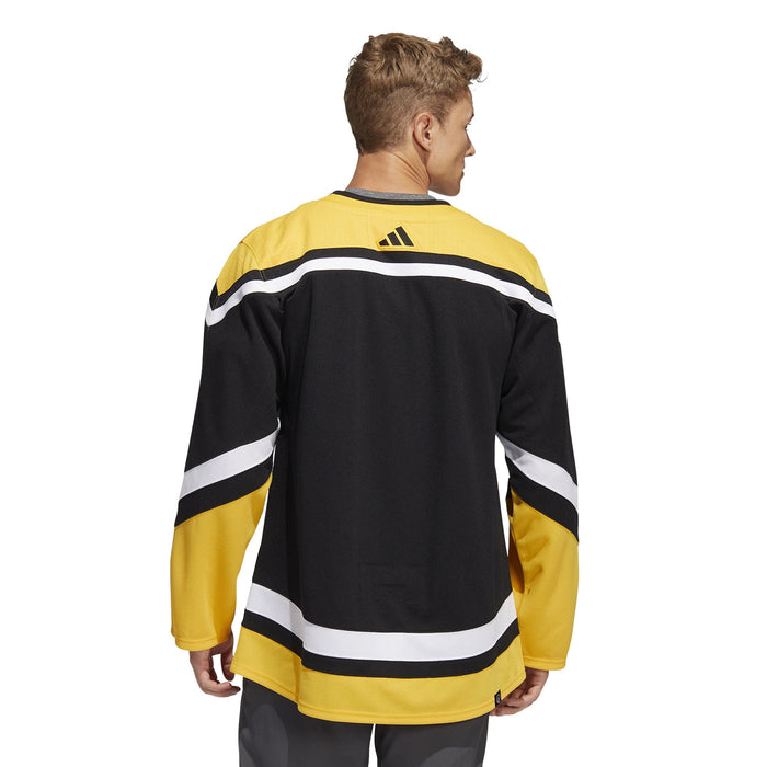 Men's Pittsburgh Penguins adidas Black Reverse Retro 2.0 Full-Snap