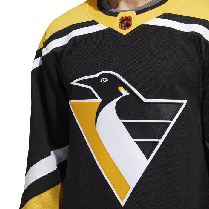 Men's adidas Black Pittsburgh Penguins Reverse Retro 2.0 Fresh