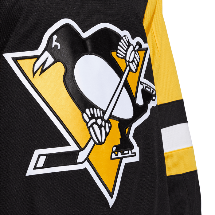 Men's Adidas Black Pittsburgh Penguins Home Primegreen Authentic Pro Custom Jersey