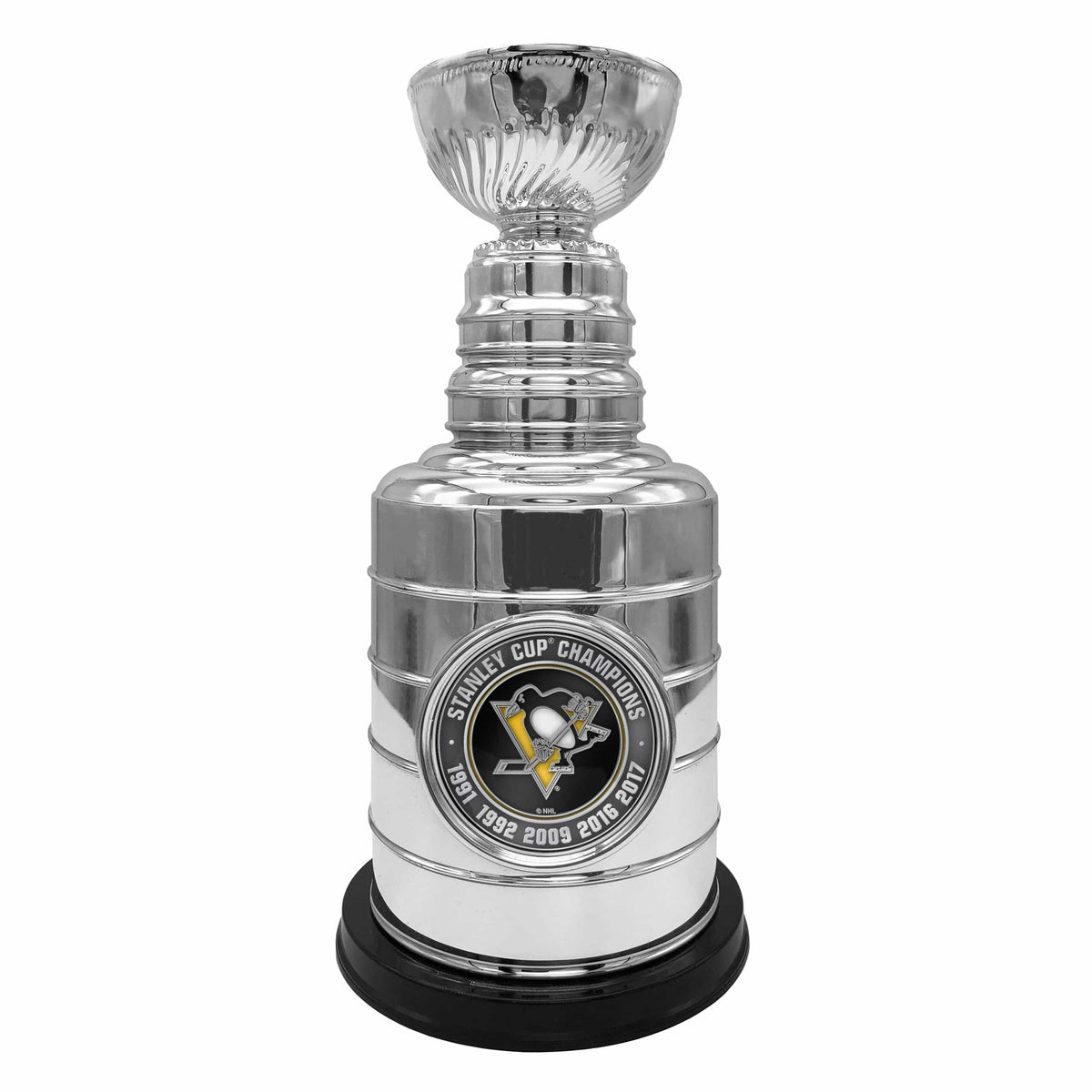 Pittsburgh Penguins Legacy Stanley Cup Champions 8 Glass Replica
