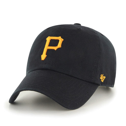Pittsburgh Pirates MLB Brand Men's Black Clean Up Adjustable Hat