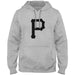 Pittsburgh Pirates MLB Bulletin Men's Athletic Grey Express Twill Logo Hoodie