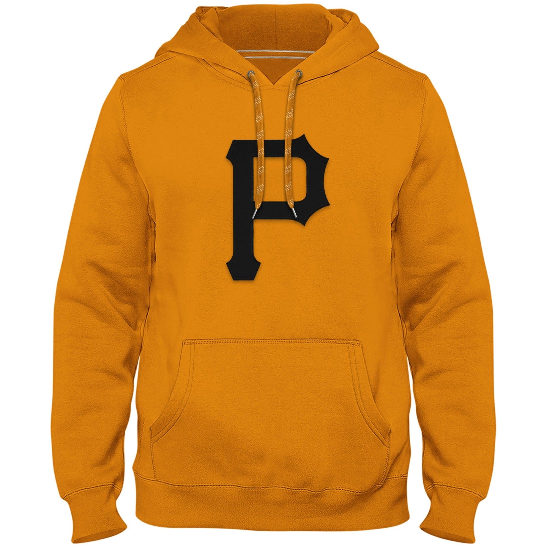 Pittsburgh Pirates MLB Bulletin Men's Gold Express Twill Logo Hoodie