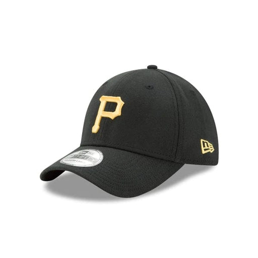 Pittsburgh Pirates MLB New Era Men's Black 39Thirty Team Classic Stretch Fit Hat
