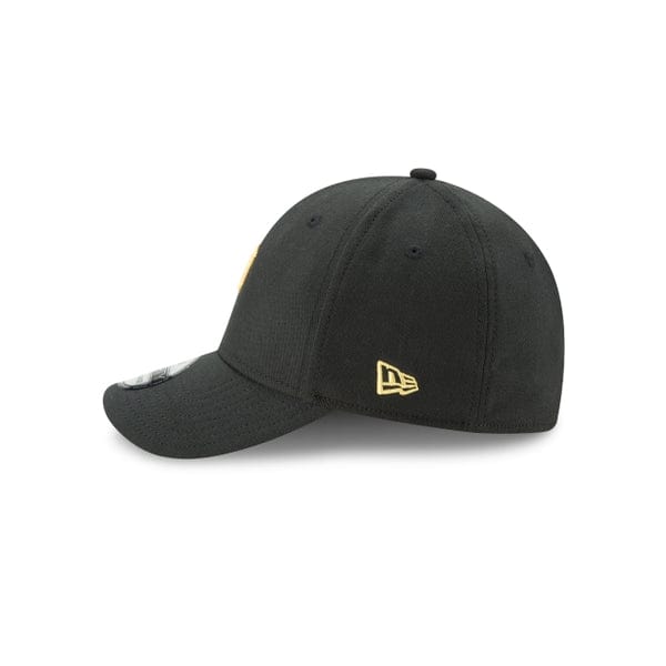 Pittsburgh Pirates MLB New Era Men's Black 39Thirty Team Classic Stretch Fit Hat