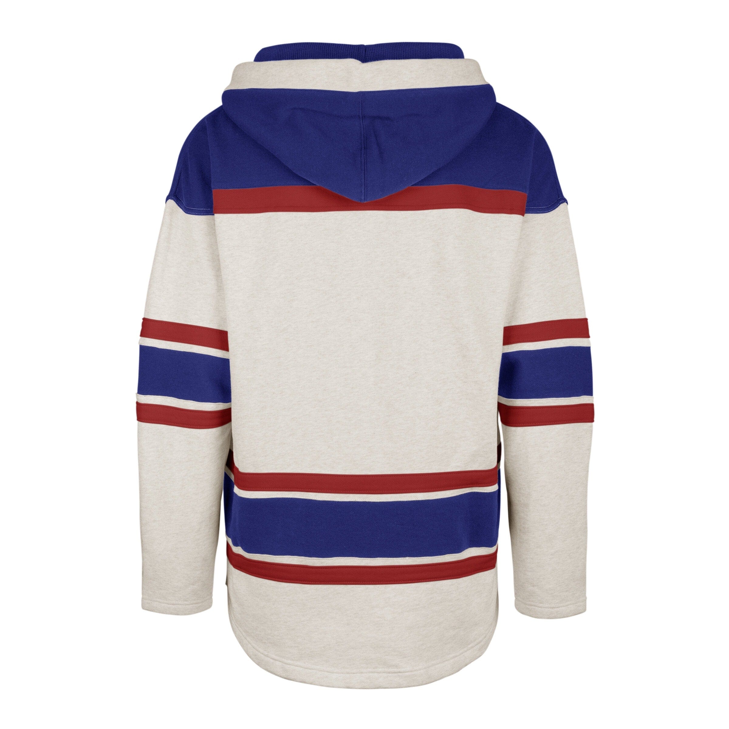 Quebec Nordiques NHL 47 Brand Men's Cream Rockaway Vintage Heavyweight Lacer Hoodie