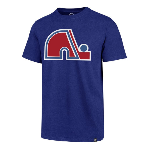 Quebec Nordiques NHL 47 Brand Men's Navy Imprint T-Shirt
