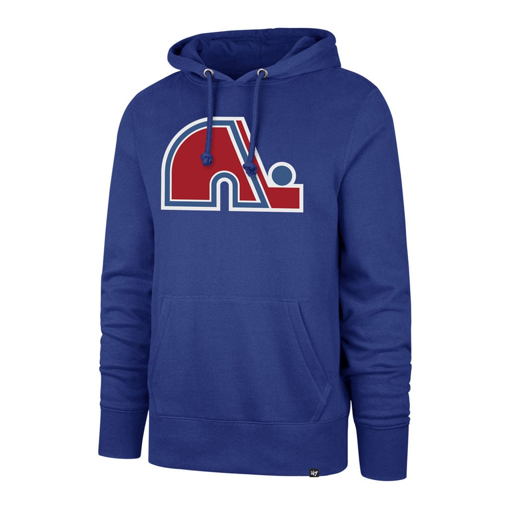 Quebec Nordiques NHL 47 Brand Men's Royal Blue Imprint Headline Hoodie