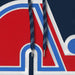 Quebec Nordiques NHL Bulletin Men's Navy Express Twill Logo Hoodie