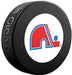 Quebec Nordiques NHL Inglasco Basic Souvenir Hockey Puck