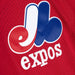 Randy Johnson Montreal Expos MLB Mitchell & Ness Men's Red Authentic BP Jersey