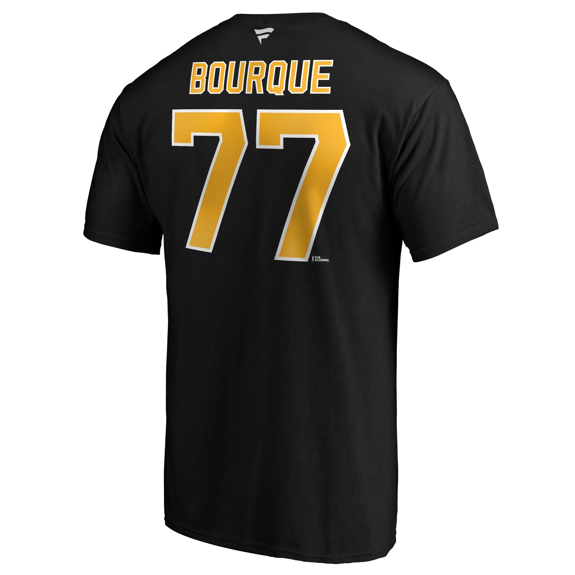 Ray Bourque Boston Bruins NHL Fanatics Branded Men's Black Alumni Authentic T-Shirt