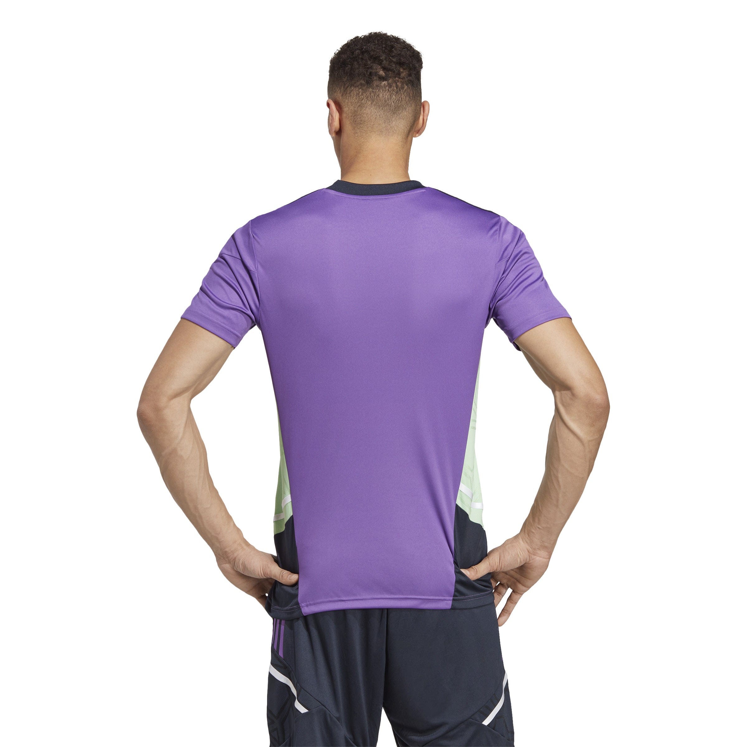 Real Madrid La Liga Adidas Men's Purple Condivo 22 Training Jersey