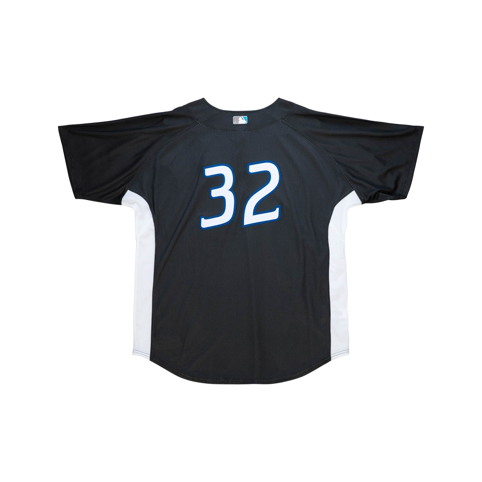 Roy Halladay Toronto Blue Jays MLB Mitchell & Ness Men's Black 2008 Authentic BP Jersey