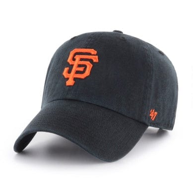 San Francisco Giants MLB 47 Brand Men's Black Clean Up Adjustable Hat