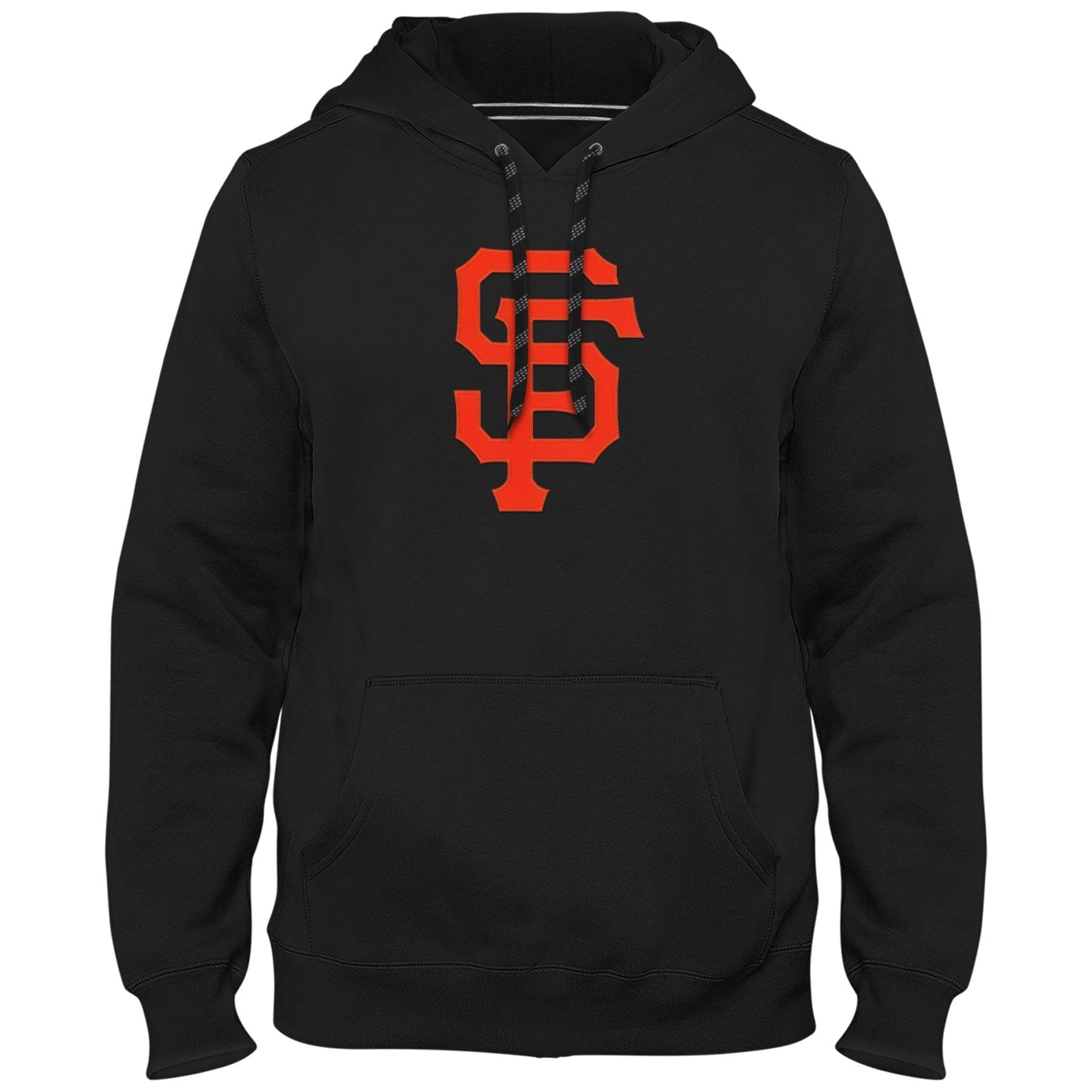 San Francisco Giants MLB Bulletin Men's Black Express Twill Logo Hoodie