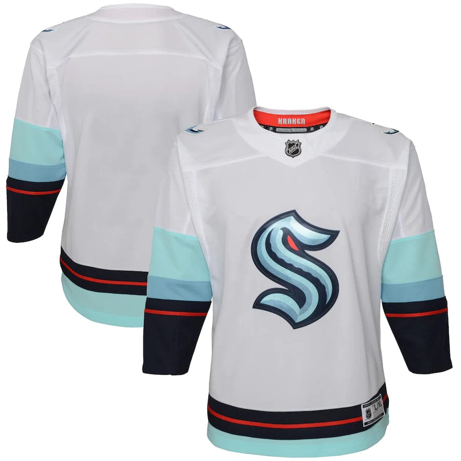 Seattle Kraken NHL Outerstuff Youth White Premier Jersey