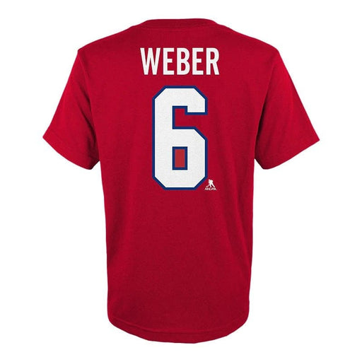 Shea Weber Montreal Canadiens NHL Outerstuff Youth Red T-Shirt