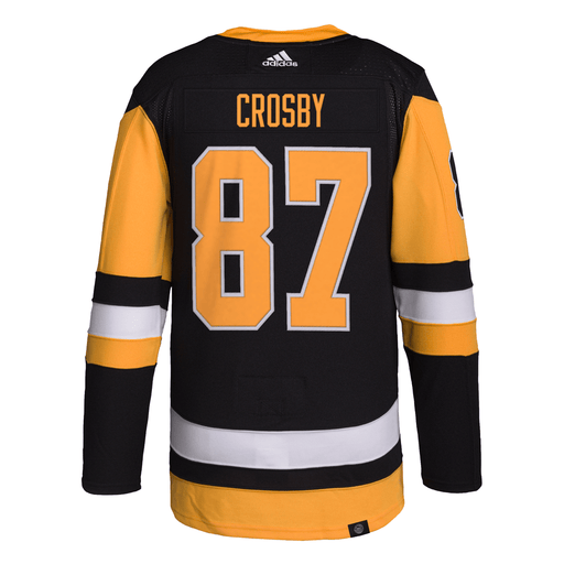 Sidney Crosby Pittsburgh Penguins NHL Adidas Men's Black Primegreen Authentic Pro Jersey