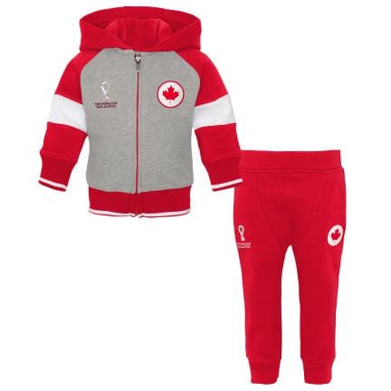Soccer Canada FIFA Outerstuff Toddler Red 2022 World Cup Pullover Hoodie & Pants Set