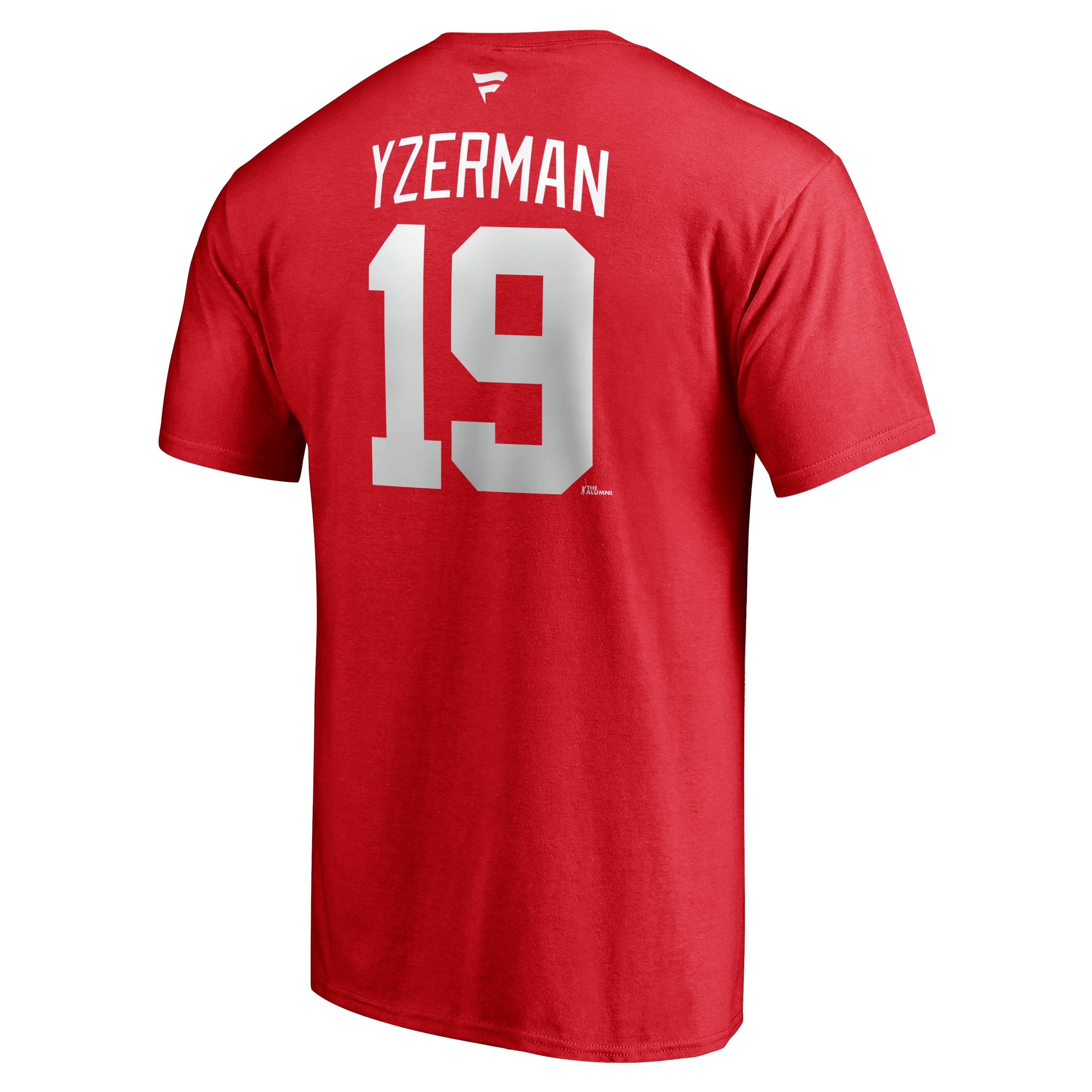 Steve Yzerman Detroit Red Wings NHL Fanatics Branded Men's Red Alumni Authentic T-Shirt