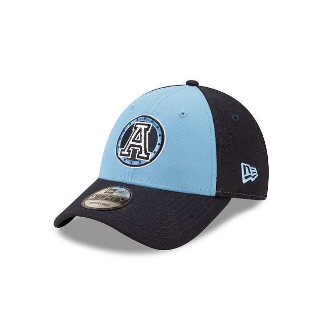 Toronto Argonauts CFL New Era Men's Light Blue/Navy 9Forty Alternate Snapback