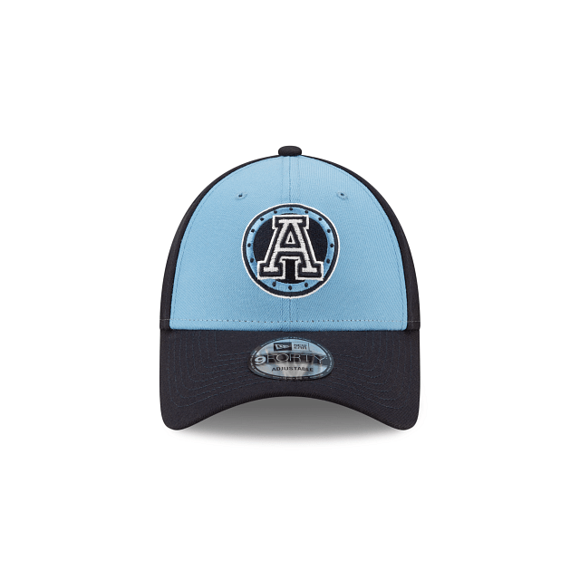 Toronto Argonauts CFL New Era Men's Light Blue/Navy 9Forty Alternate Snapback