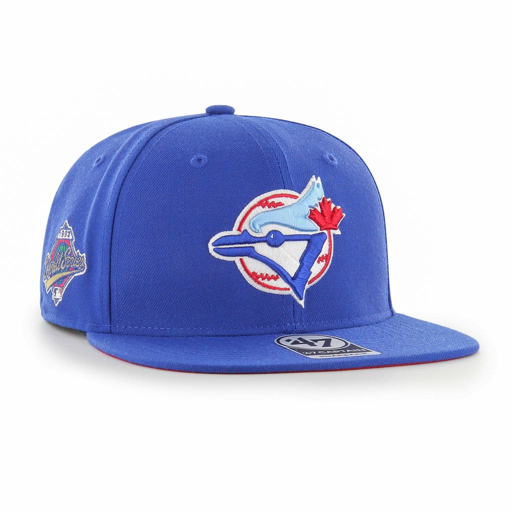 47 Toronto Blue Jays Colors No Shot Captain Snapback Cap