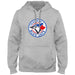 Toronto Blue Jays MLB Bulletin Men's Athletic Grey Express Twill Logo Hoodie