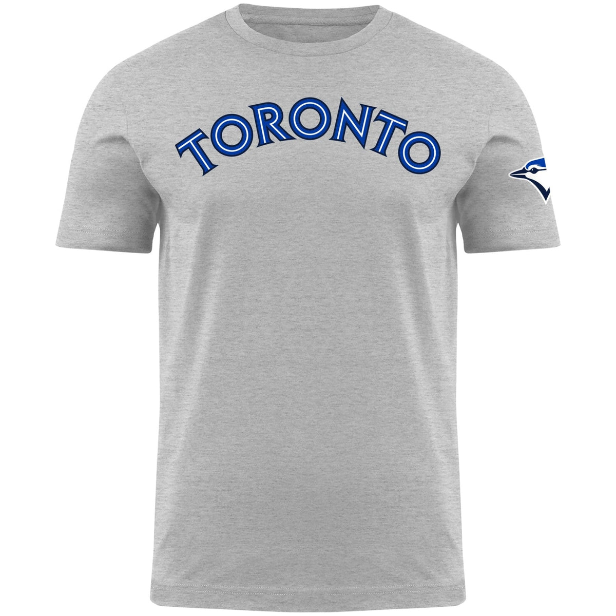 Men's Gray Toronto Blue Jays Replica V-Neck Jersey