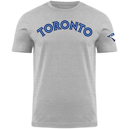 Toronto Blue Jays MLB Bulletin Men's Athletic Grey On the Road T-Shirt