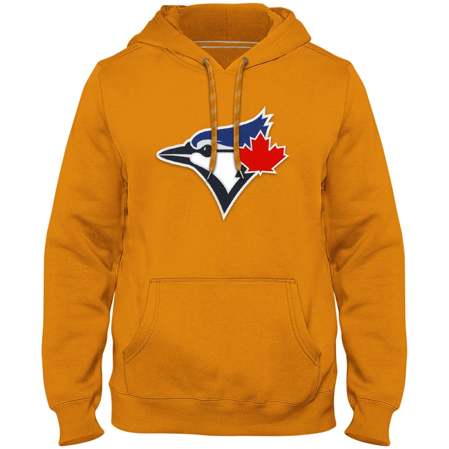 Toronto Blue Jays MLB Bulletin Men's Gold Express Twill Birdhead Logo Hoodie