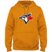 Toronto Blue Jays MLB Bulletin Men's Gold Express Twill Birdhead Logo Hoodie