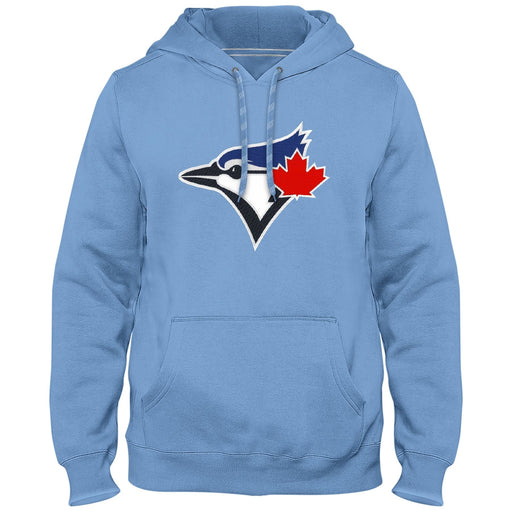 Toronto Blue Jays MLB Bulletin Men's Light Blue Express Twill Birdhead Logo Hoodie