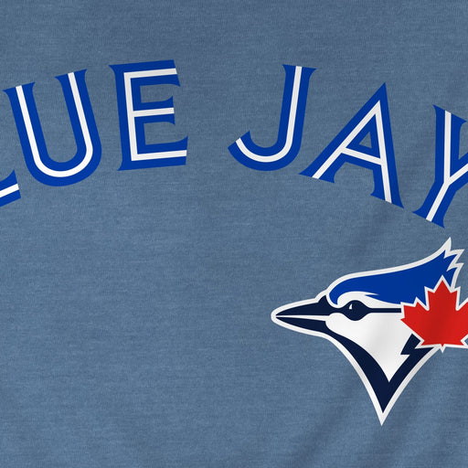 Toronto Blue Jays MLB Bulletin Men's Light Blue Wordmark T-Shirt
