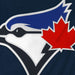Toronto Blue Jays MLB Bulletin Men's Navy Express Twill Birdhead Logo Hoodie