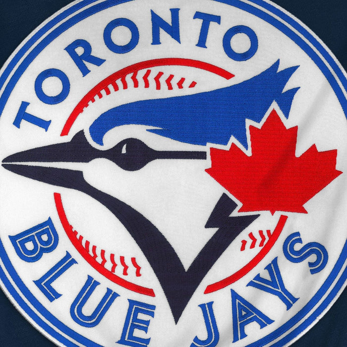 Toronto Blue Jays MLB Bulletin Men's Navy Express Twill Logo Hoodie