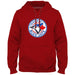 Toronto Blue Jays MLB Bulletin Men's Red Express Twill Logo Hoodie