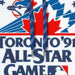 Toronto Blue Jays MLB Bulletin Men's Royal Blue 1991 All Star Game Express Twill Logo Hoodie