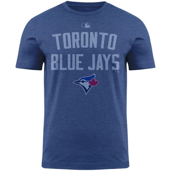Toronto Blue Jays MLB Bulletin Men's Royal Blue Fielder Tri-Blend T-Shirt