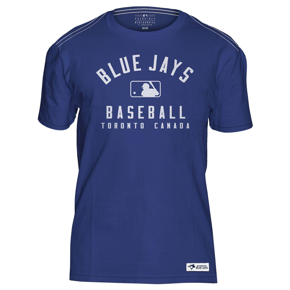Toronto Blue Jays MLB Bulletin Men's Royal Blue Basic Logo T-Shirt —